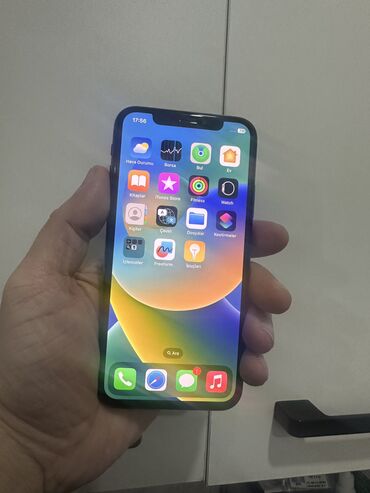 Apple iPhone: IPhone X, 256 GB, Qara, Face ID