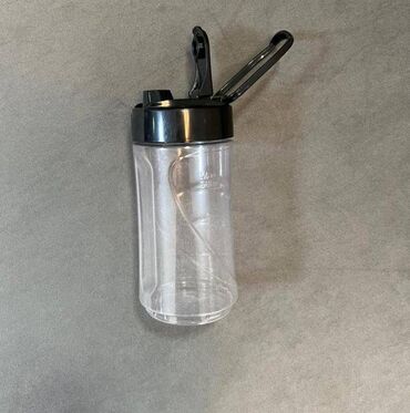пластейшен 5: Бутылка для воды, пластик, колба стакан для блендера, 300 мл
