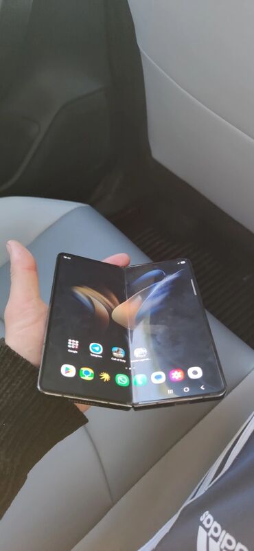 самсунг ватч: Samsung Galaxy Z Fold 4, Колдонулган, 512 ГБ, түсү - Кара, 2 SIM