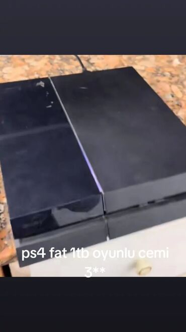 oyun ps4: Ps4 fat 1tb 26 oyun. 2irginal pult vs