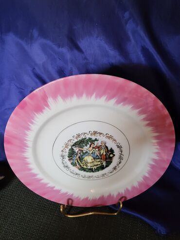 Kuhinjski setovi: Tanjir madonna japanski porcelan 80te. Tanjir je bez ostecenja sve — 3