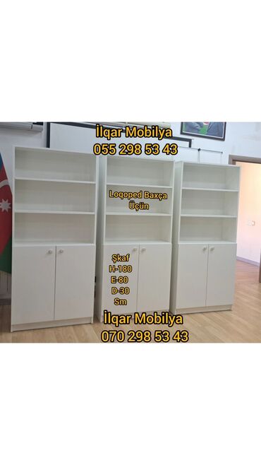 Uşaq masaları: Oğlan və qız üçün, Yeni, 2 qapılı, Açılan, Düz dolab