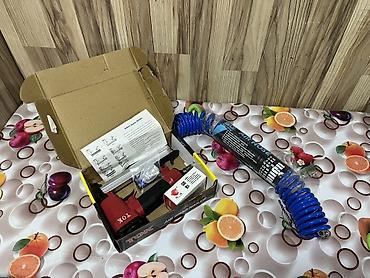 mis tavalar: TOK F-30K pnevmatik brad mixək tapançası + spiral hava şlanqı dəsti — 1