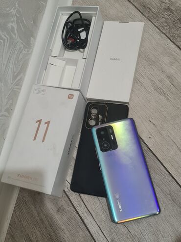 Adapterlər: Xiaomi 11T Pro, 256 GB, rəng - Mavi, 
 Sensor, Barmaq izi, İki sim kartlı