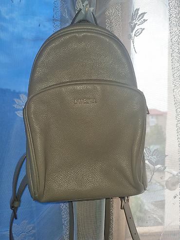 Çantalar: Furla qadın bel-çiyin çantası (ryukzak) 100%original furla bezi — 1