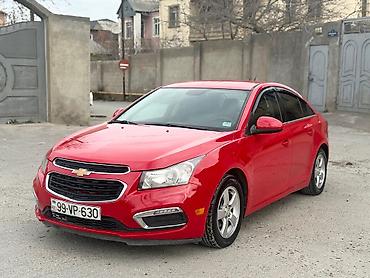 cruze led: Chevrolet Cruze – Qırmızı sedan - Kuzov: sedan, parlaq qırmızı rəng - — 2