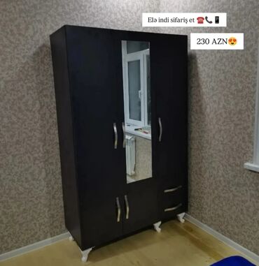 Divanlar: Yeni, Açılan, 3 qapılı Düz dolab, Qarderob, paltar dolabı, Azərbaycan