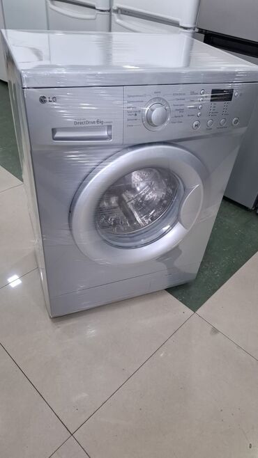 şirəçəkən maşınlar: Paltaryuyan maşın LG, 6 kq, İşlənmiş, Avtomat, Qurutma var, Pulsuz çatdırılma