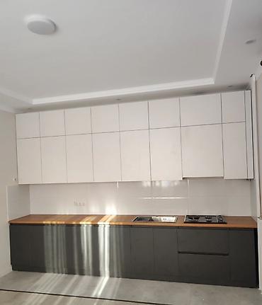 Кухонные гарнитуры: Кухонный гарнитур, Новый, цвет - Белый, ДСП, Бесплатная доставка — 18