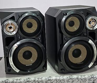 Musiqi mərkəzi,dinamiklər.Kolonkalar "Panasonic".180w 6 om