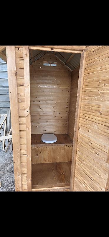 Уличный туалет: Туалеты деревянные любые размеры в наличии и на заказуличный туалет — 15