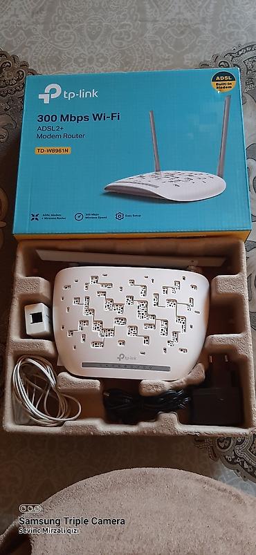 vifi aparatı: Vifi aparatları(modem)satılır. Təzə kimidirlər. İstifadə olunmur,ona — 7