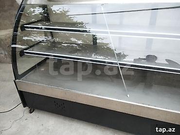 Soyuducu avadanlığı: Vitrin soyuducusu – 2 metr - Ölçü: 2 m uzunluq - Şüşə ön panel, qövs — 3