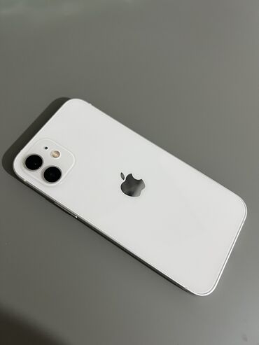 Apple iPhone: IPhone 12, Б/у, 128 ГБ, Белый, Коробка, 80 %