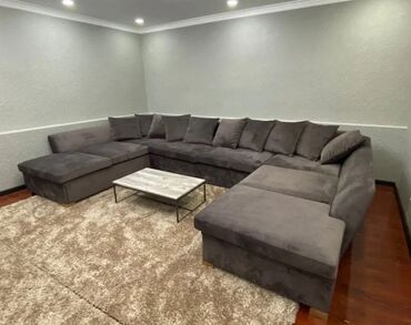 Угловые диваны: Угловой диван 
на заказ
От 30-70.000 токмок 
Любой дизайн. Размер — 1