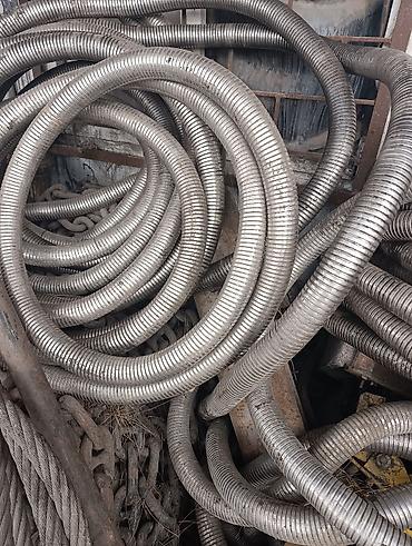 труба: Metal boru – çevik spiral gofra (flex) hortum - Material — 1
