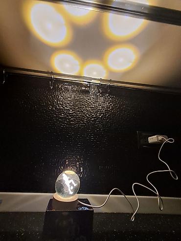 3d şəkillər: 3D “Crystal Ball Night Light” – LED gecə işığı - Şüşə kristal kürə — 3