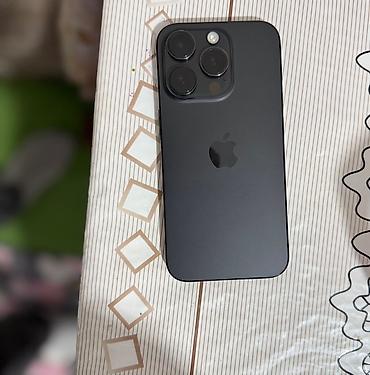 IPhone 15 Pro, 256 ГБ, цвет Black Titanium (черный титановый)