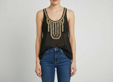 t shirty pod koszule: H&M, Top damski, rozmiar XS