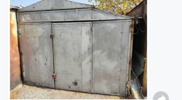 продам железный гараж: 18 м², Металлический