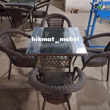 Комплекты садовой мебели: Комплект садовой мебели, Ротанг — 6