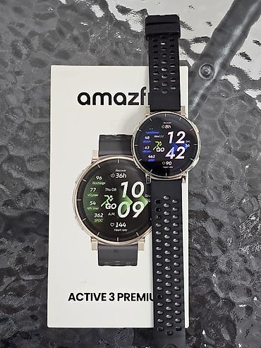 Amazfit: Amazfit Active 3 Premium, 45 мм, Silver. Лучшие часы по соотношению — 3