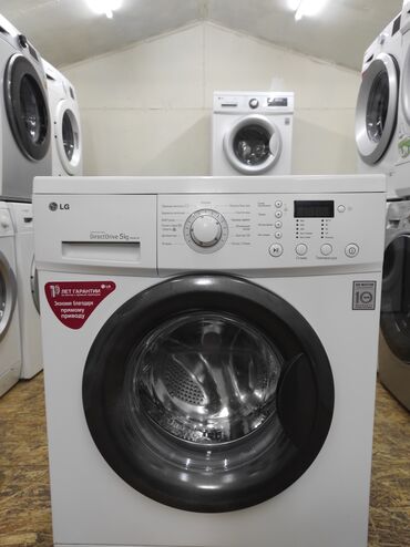 Стиральные машины: Стиральная машина LG, Б/у, Автомат, До 5 кг, Узкая — 18