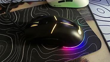 rgb лампа: Игровая мышь LeCoo + два коврика Комплектация: - Проводная игровая — 3