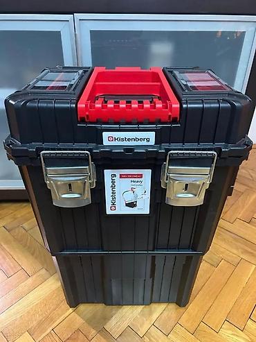 Ostali molersko-građevinski alati i oprema: Modularna kutija za alat sa točkićima i teleskopskom ručkom - — 15