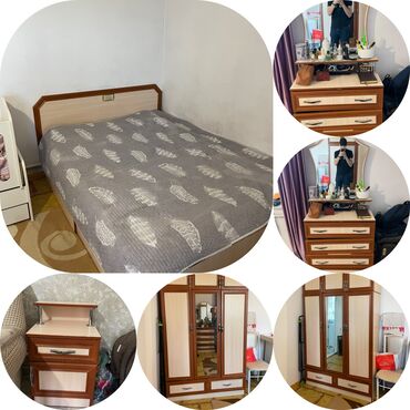 продаю кресло кровать: Спальный гарнитур, Двуспальная кровать, Шкаф, Матрас, Б/у