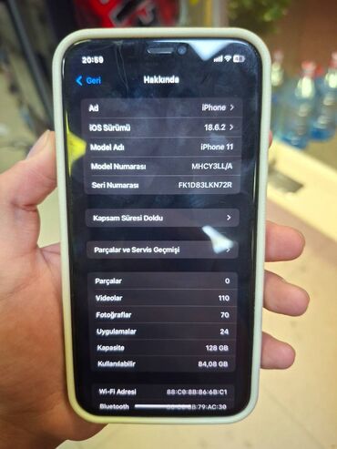 Apple iPhone: IPhone 11, 128 GB, Ağ — 8