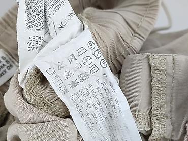 jeansy ecru: PULL&BEAR, Spodnie cargo damskie, rozmiar S — 5