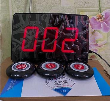Оборудование для ресторанов, кафе: Restoran zəngi̇ knopkali monitor 80 azn düymə 1 ədədi 10 AZN — 4