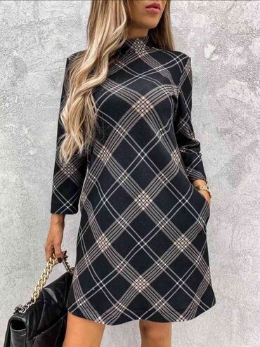 haljine ps: One size, color - Black, Oversize, Other sleeves