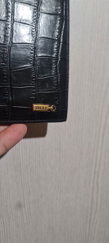 мужская спортивная сумка: Мужской кожаный кошелек Zilli ОРИГИНАЛ 100% - Отличное портмоне из