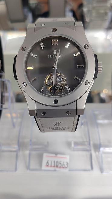 Aksesuarlar: Hublot kişi qol saatları – Swiss Made mexanika - Korpus: fırçalanmış — 5