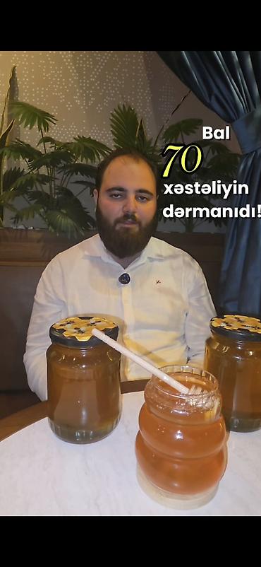 dağ balı: Balobası – 100% təbii, saf bal Məhsul haqqında: - Dağ çiçəklərinin — 5