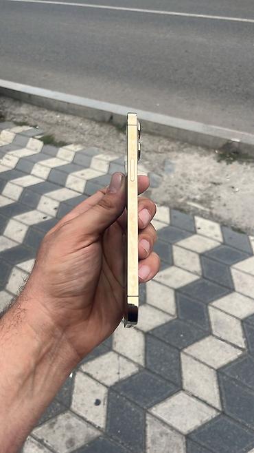 13 pro plus: IPhone 12 Pro Max, Qızılı, Face ID — 4