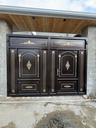 Həyət darvazaları: Yeni Dəmir Həyət darvazası, 3 m, Mexaniki, Qapı ilə, rəng - Qara, Kredit var, Ödənişli quraşdırma, Ünvandan götürmə, Ödənişli çatdırılma, Rayonlara çatdırılma -da lalafo.az — 36 Həyət darvazaları: Yeni Dəmir Həyət darvazası, 3 m, Mexaniki, Qapı ilə, rəng - Qara, Kredit var, Ödənişli quraşdırma, Ünvandan götürmə, Ödənişli çatdırılma, Rayonlara çatdırılma — 36