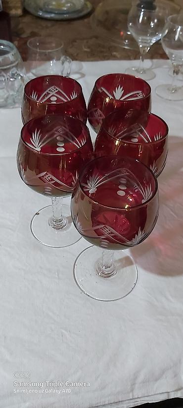 Kompleti posuđa: Stakleni set za posluživanje – dekorativne posude i čaše - Velika — 4