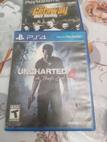Uncharted 4: A Thief's End, Macəra, Disk, PS4 (Sony Playstation 4)