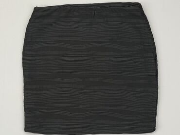 spódniczka czarne mini: Spódnica, Amisu, XS, stan - Idealny