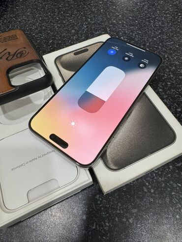 Apple iPhone: IPhone 15 Pro Max, 256 GB, Natural Titanium, Face ID — 8