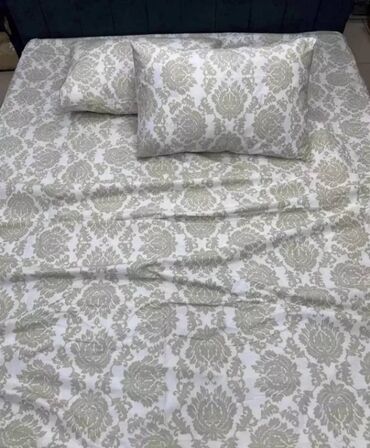 Комплекты постельного белья: Комплект постельного белья 100% хлопок включающий простыню — 86