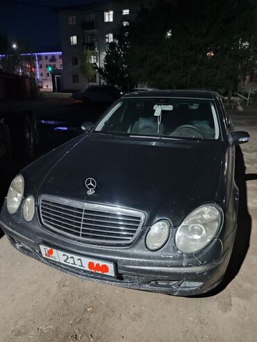 авто в рассрочку ош: Mercedes-Benz E-Class: 2003 г., 2.7 л, Автомат, Дизель, Седан