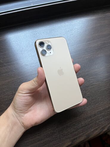 iphone xr pro: IPhone 11 Pro, Колдонулган, 256 ГБ, Алтын, Каптама, 72 %