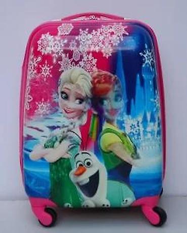 Rančevi, torbe i koferi: Dečji kofer na točkiće – motiv animiranog filma Frozen - Tvrda — 21