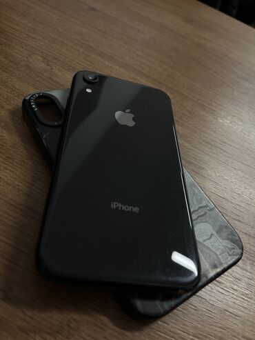 телефон редми нот 13 про: IPhone Xr, Колдонулган, 128 ГБ, Кара, Каптама, 81 %