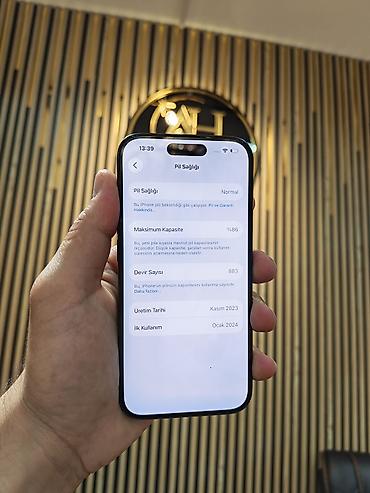 ucuz macbook pro: IPhone 15 Pro, 128 GB, Black Titanium, Face ID, Sənədlərlə, Simsiz şarj — 2