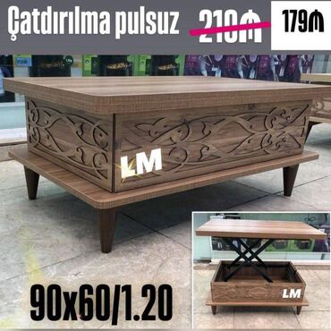 Masa və oturacaq dəstləri: Jurnal masası, Yeni, Transformer